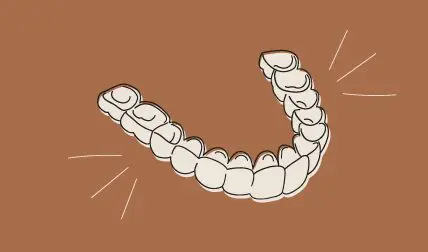 Clear aligner showcasing a comfortable, personalized fit for a brighter smile.